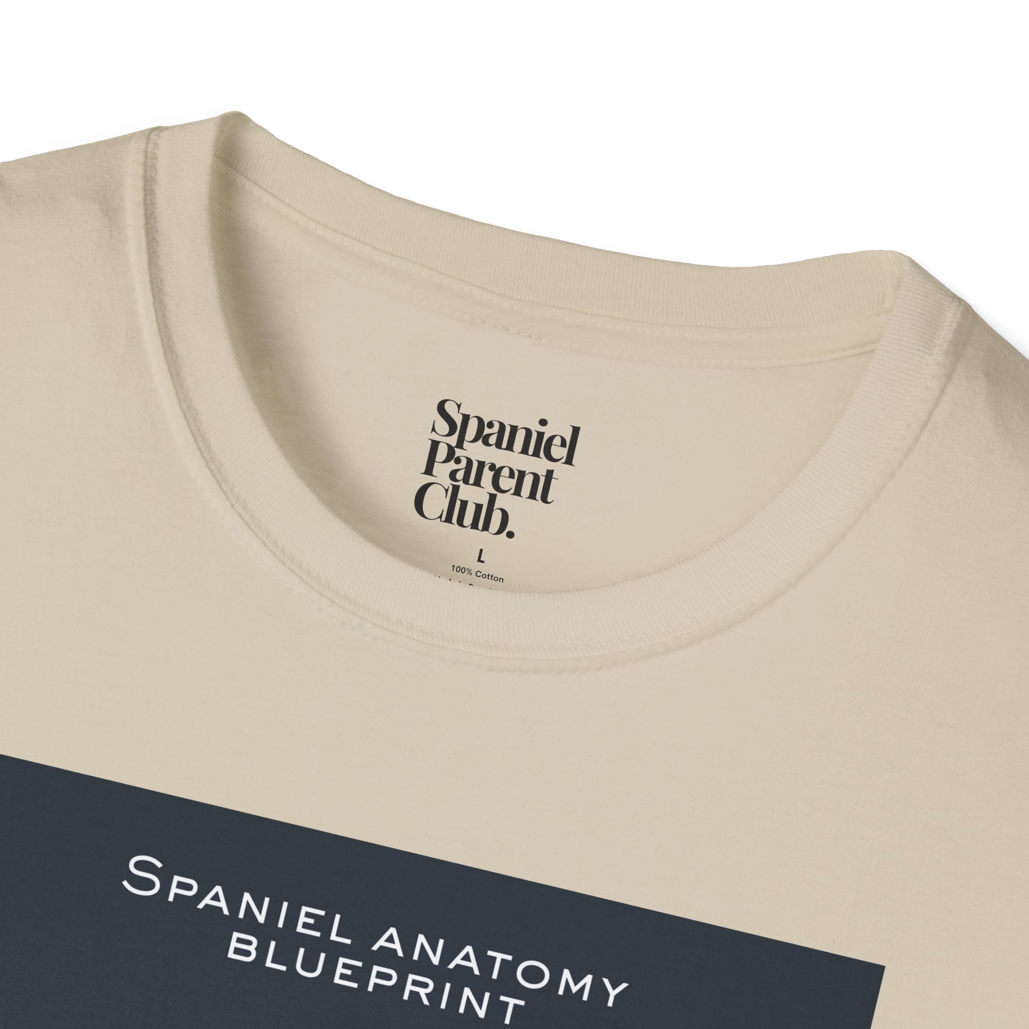 Spaniel Anatomy Blueprint – Technical Illustration Tee