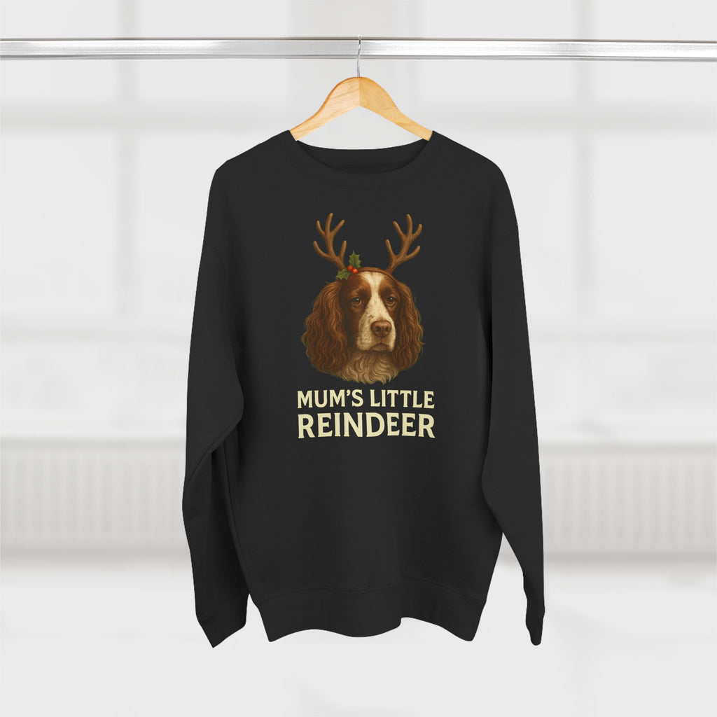 Mum’s Little Reindeer – Festive Spaniel Christmas Jumper