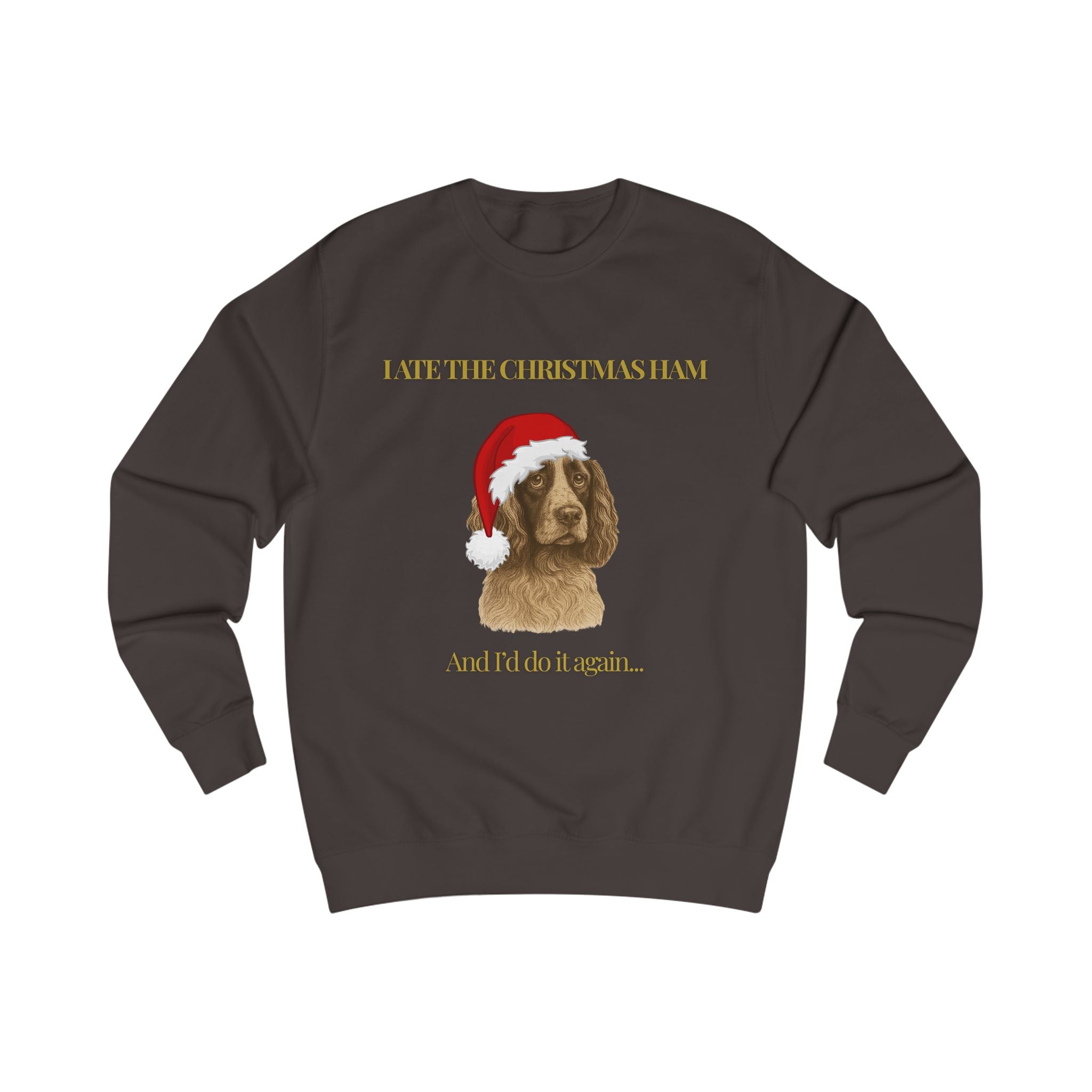 The Christmas Ham Bandit – Festive Spaniel Jumper