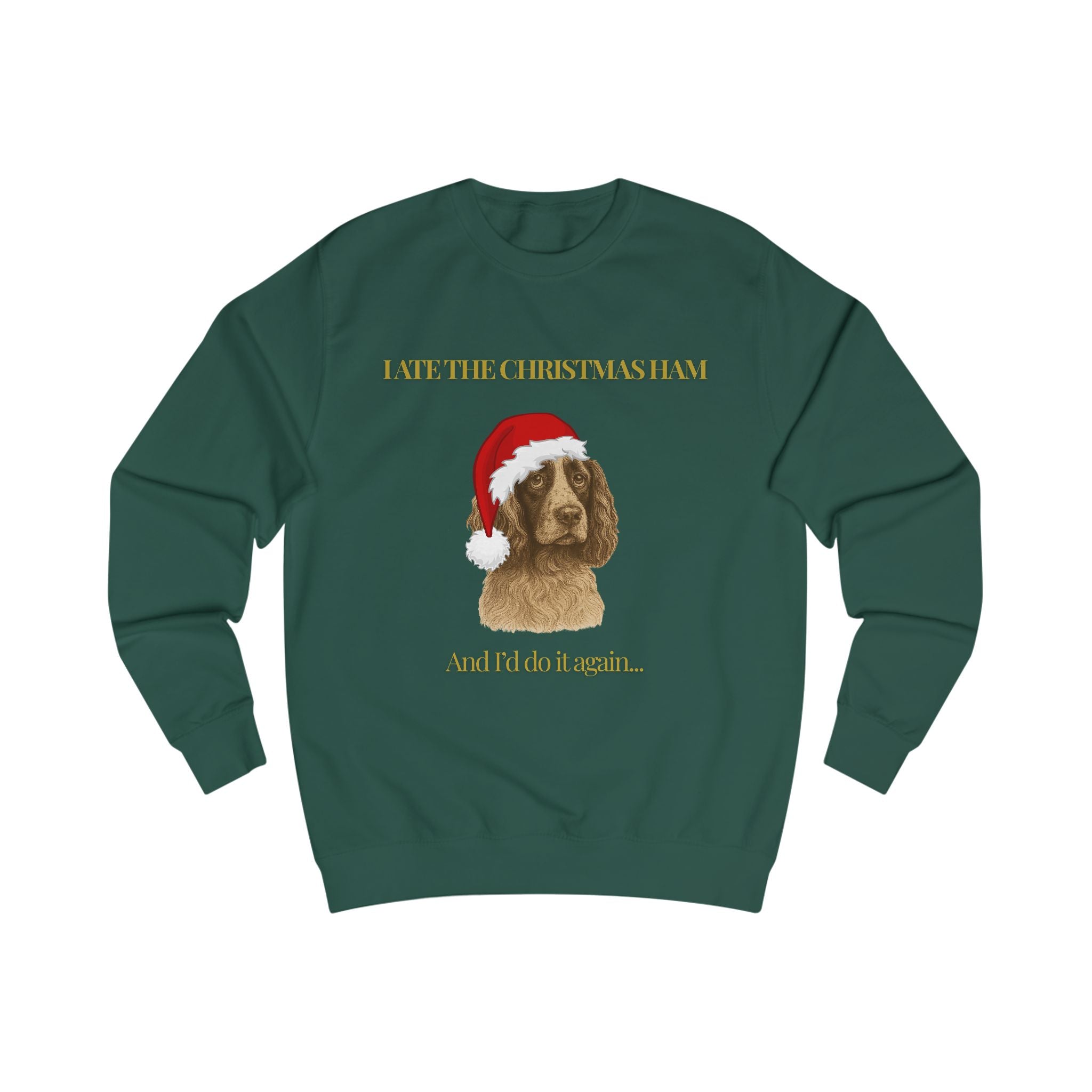 The Christmas Ham Bandit – Festive Spaniel Jumper
