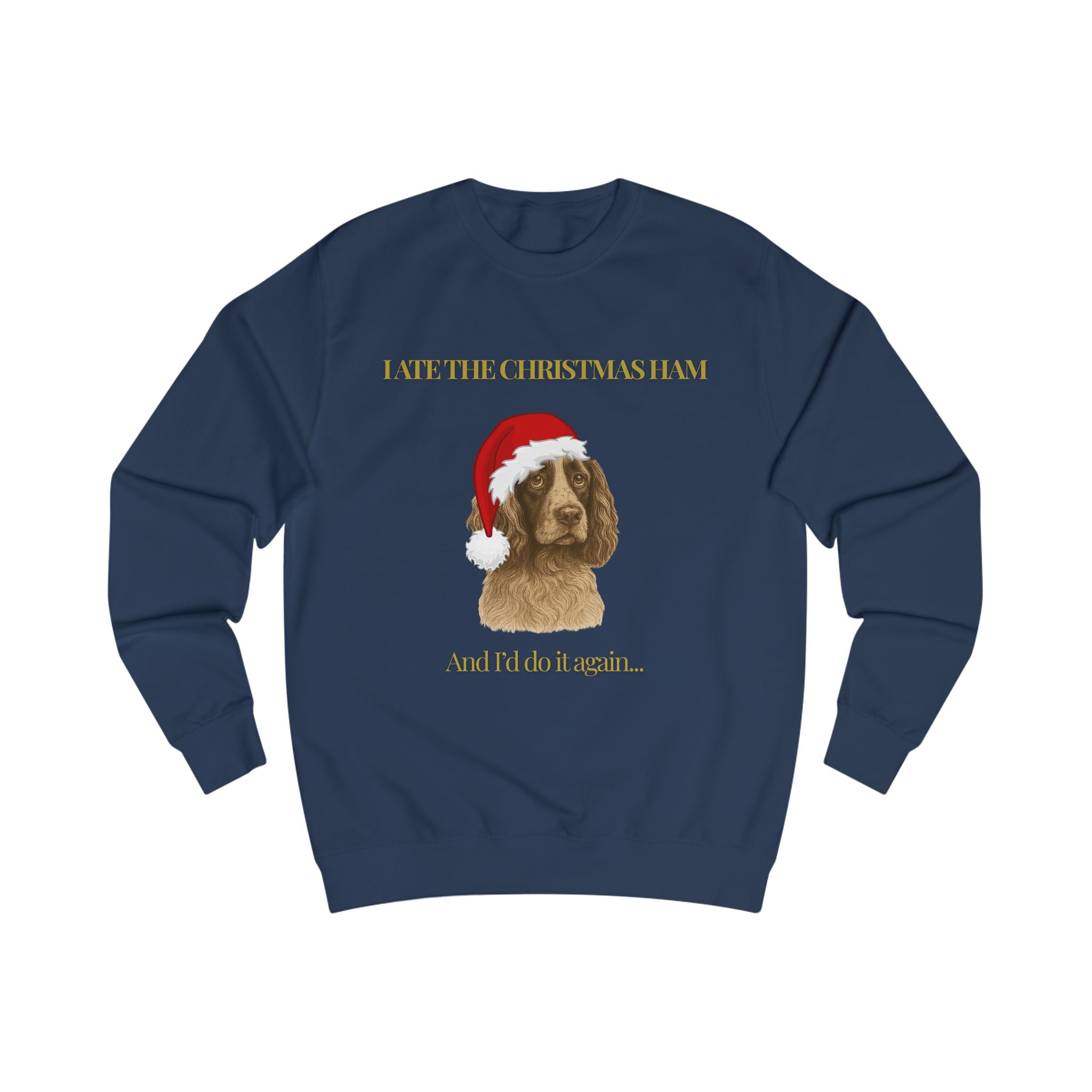 The Christmas Ham Bandit – Festive Spaniel Jumper