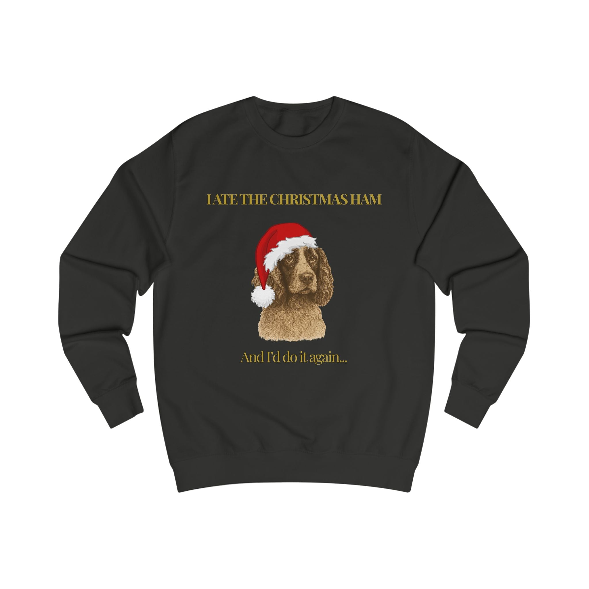 The Christmas Ham Bandit – Festive Spaniel Jumper