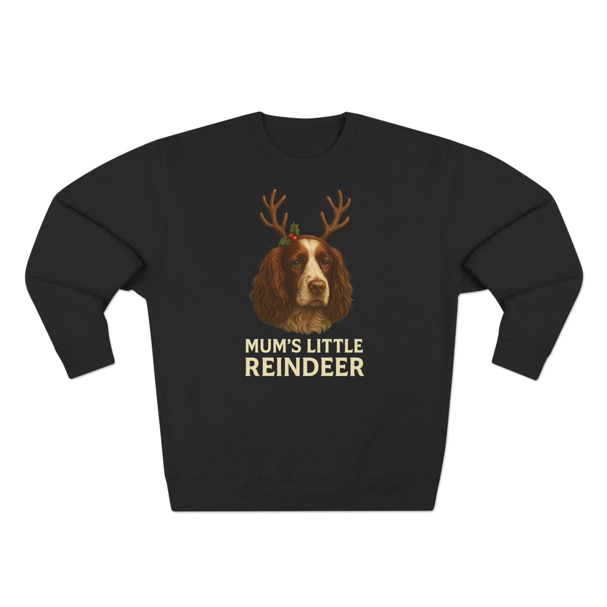 Mum’s Little Reindeer – Festive Spaniel Christmas Jumper